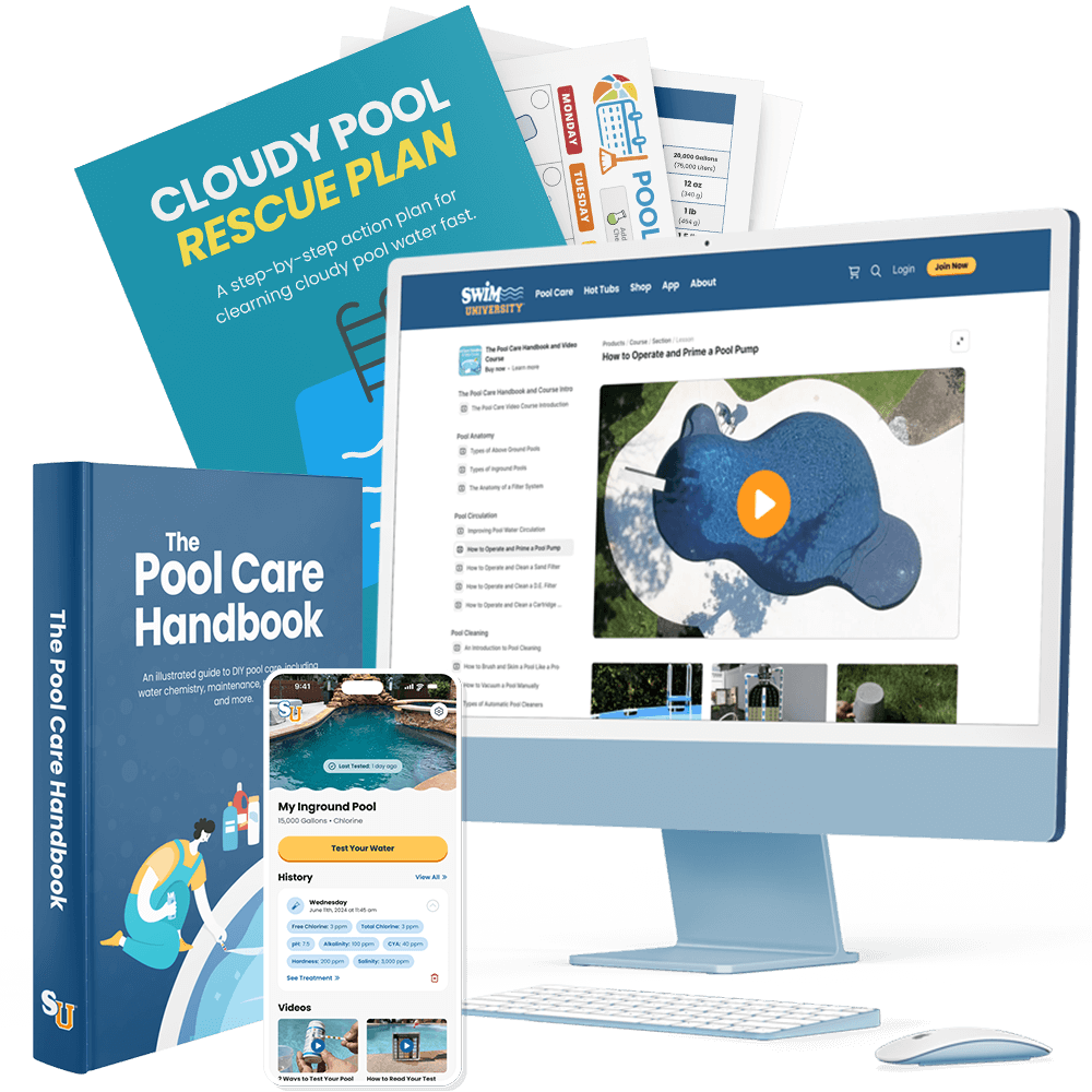 The Pool Care Handbook and Video Course