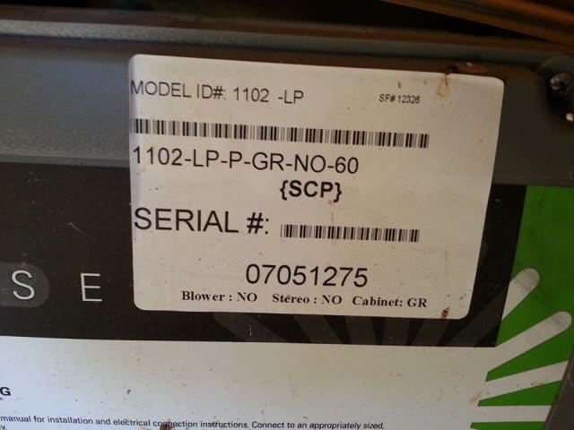 Hot Tub Serial Number