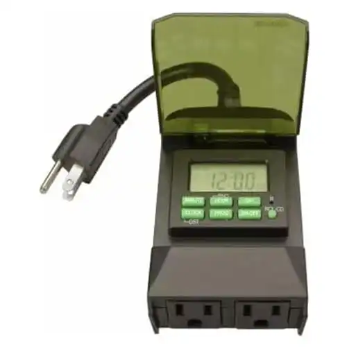 7-Day Heavy Duty Digital Plug-In Timer