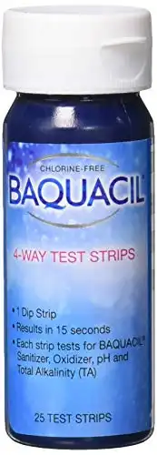 Baquacil Test Strips