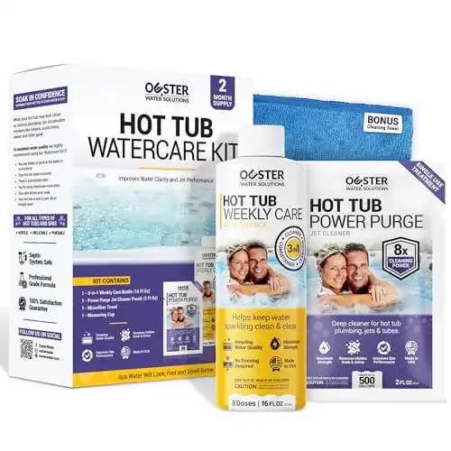Hot Tub Cleaning Kit
