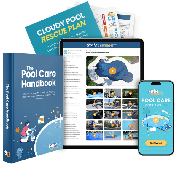 The Pool Care Handbook and Video Course Bundle
